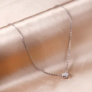Pendentif de bijoux à la mode en acier inoxydable pour femmes, colliers en acier titane pour la fabrication de colliers, 316L