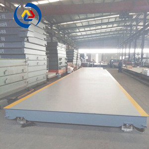 3x15m 100 톤 150 톤 200 톤 모바일 휴대용 체중계 직접 턱 공장 규모 트럭 규모 체중계 - Product Image 4