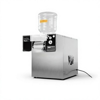 Machine à glace en flocons à quatre barils, contrôle automatique, réglage de la vitesse 0-9, pour restaurants, salons de thé, cafés