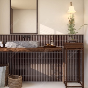 Nóng bán trang trí tắm phòng tắm tường bao gồm nhà bếp backsplash 15x145mm tráng men Kit Kat sứ Dải ngón tay gạch khảm - Product Image 6