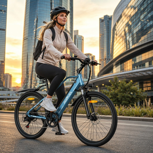 EU Stock HillMiles MileTrail 1 250W <b>Electric</b> Mountain Bike 36V 13Ah Hidden Battery 26 Inch Adult Commuter Ebike - Product Image 1