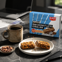 Pabrik Mini Granola Bar Nutrisi Diet Vegan Pengganti Makanan untuk Manajemen Kesehatan Produsen Sereal Bar Makanan Sehat