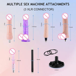 Mainan Seks Elektrik untuk Pasangan Wanita, Dildo Bertenaga dengan Gerakan Dorong Kuat, <span class=keywords><strong>Vibrator</strong></span> Otomatis, Mesin Dildo Besar Bergetar untuk Pria - Product Image 3