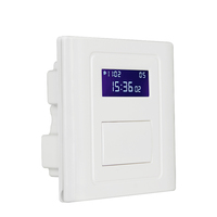 Interrupteur de minuterie avec plusieurs réglages de période pour 1 charge Interrupteur électronique intelligent pour la lumière et le ventilateur