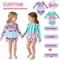 Maillots de bain bikini pour adolescentes, ensemble assorti pour bébés frères et sœurs, shorts de bain pour garçons, vêtements de plage, maillot de bain une pièce