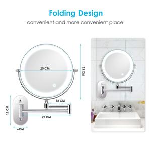 <span class=keywords><strong>Miroir</strong></span> <span class=keywords><strong>grossissant</strong></span> à fixer au mur, double face, pour <span class=keywords><strong>salle</strong></span> <span class=keywords><strong>de</strong></span> <span class=keywords><strong>bain</strong></span> d'hôtel - Product Image 4