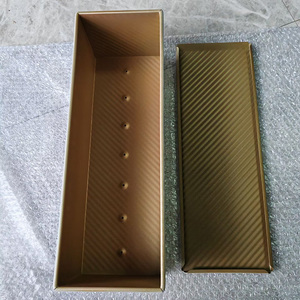 वाणिज्यिक ग्रेड बेकरी ओएम और गंध उच्च गुणवत्ता वाले नॉनस्टिक पल्लमन लोफ पैन सैंडविच रोटी रोटी पेन टोस्ट टिन - Product Image 5