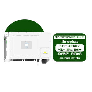 Inversor Solar Trifásico Conectado a la Red Deye de 100 kW 110KVA SUN-70/75/80/90/100/110K-G03, <span class=keywords><strong>Precio</strong></span> del Inversor de Energía Solar - Product Image 1