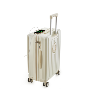 <span class=keywords><strong>Valise</strong></span> de <span class=keywords><strong>cabine</strong></span> de luxe classique à ouverture frontale 28 pouces avec 4 roues pivotantes, porte-gobelet et compartiment pour ordinateur portable tendance - Product Image 1