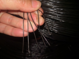 黒アニードワイヤー柔らかいバインディングワイヤー18 16ゲージ1kg/ロールツイストワイヤー - Product Image 6