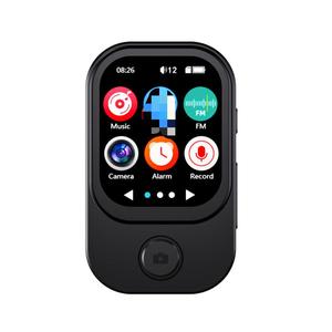 กล้องเซลฟี่แบบพลิกได้ หน้าจอสัมผัส เครื่องเล่น MP3 HiFi 60H สำหรับวัยรุ่น เครื่องเล่น MP4 พกพา วิทยุ FM ไร้สาย สำหรับการเดินทาง ขายดี - Product Image 1