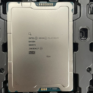 ซีออน แพลตตินัม 8490H SRM7J 1.9GHz 60 คอร์ 120 เธรด TDP 350W FCLGA4677 โปรเซสเซอร์เซิร์ฟเวอร์ ซีออน แพลตตินัม 8490h ซีออน แพลตตินัม 8490 - Product Image 1
