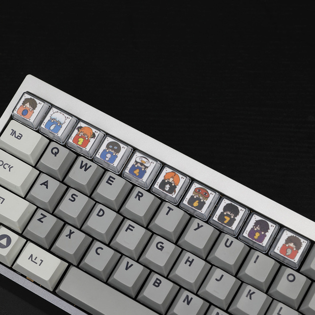 2025 MG Artisan Resin Keycap UV Print for Cherry MX Keycaps for Mechanical Keyboard 10pcs/set