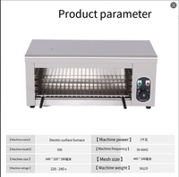 Four à gaz à six têtes four à griller sans fumée commercial jours gaz four à quatre têtes rôtissoire à poisson