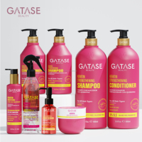 Set de Cuidado Capilar con Keratina, Champú y Acondicionador Reparador para Cabello Seco y Dañado, Control del Frizz, Hidratación Profunda