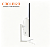 Computadora Todo en Uno Curva COOLBIRD de 32 Pulgadas, Intel I3 I5 I7 Opcional, Cámara, GPU Discreta, Computadora de Escritorio AIO para Oficina en Casa