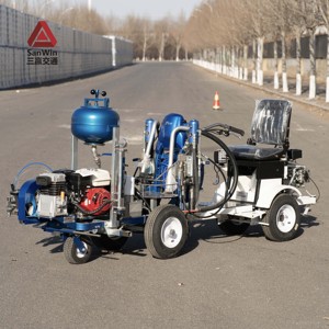 Machine de marquage routier à double pompe <span class=keywords><strong>GRACO</strong></span>, mélangeur interne, pulvérisateur de <span class=keywords><strong>peinture</strong></span> sans air MMA - Product Image 5