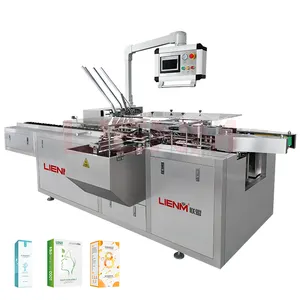 Customize Cartoning Machine Automatic Small Box Packaging Machine Tea Mask Square Box Packing Machine Automatic