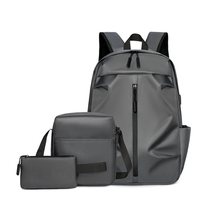 Waterproof 15.6 Inch Laptop Backpack Men Business Travel Backpack Large Capacity Multi-functional Bag with USB Charging Port