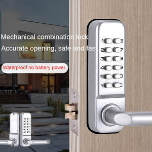 <span class=keywords><strong>Puertas</strong></span> de jardín privadas Esgrima Botón pulsador de 4 dígitos Cerradura de entrada <span class=keywords><strong>sin</strong></span> <span class=keywords><strong>llave</strong></span> Puerta de negocios resistente a la intemperie Cerradura de combinación de puerta de seguridad - Product Image 5