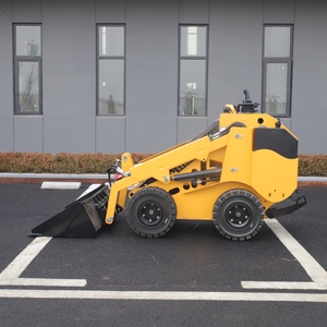 Nhỏ gọn Kubota động cơ diesel Crawler Skid Steer <span class=keywords><strong>loader</strong></span> 1 năm tiêu thụ nhiên liệu thấp cho nông nghiệp trồng các dự án nhỏ - Product Image 3