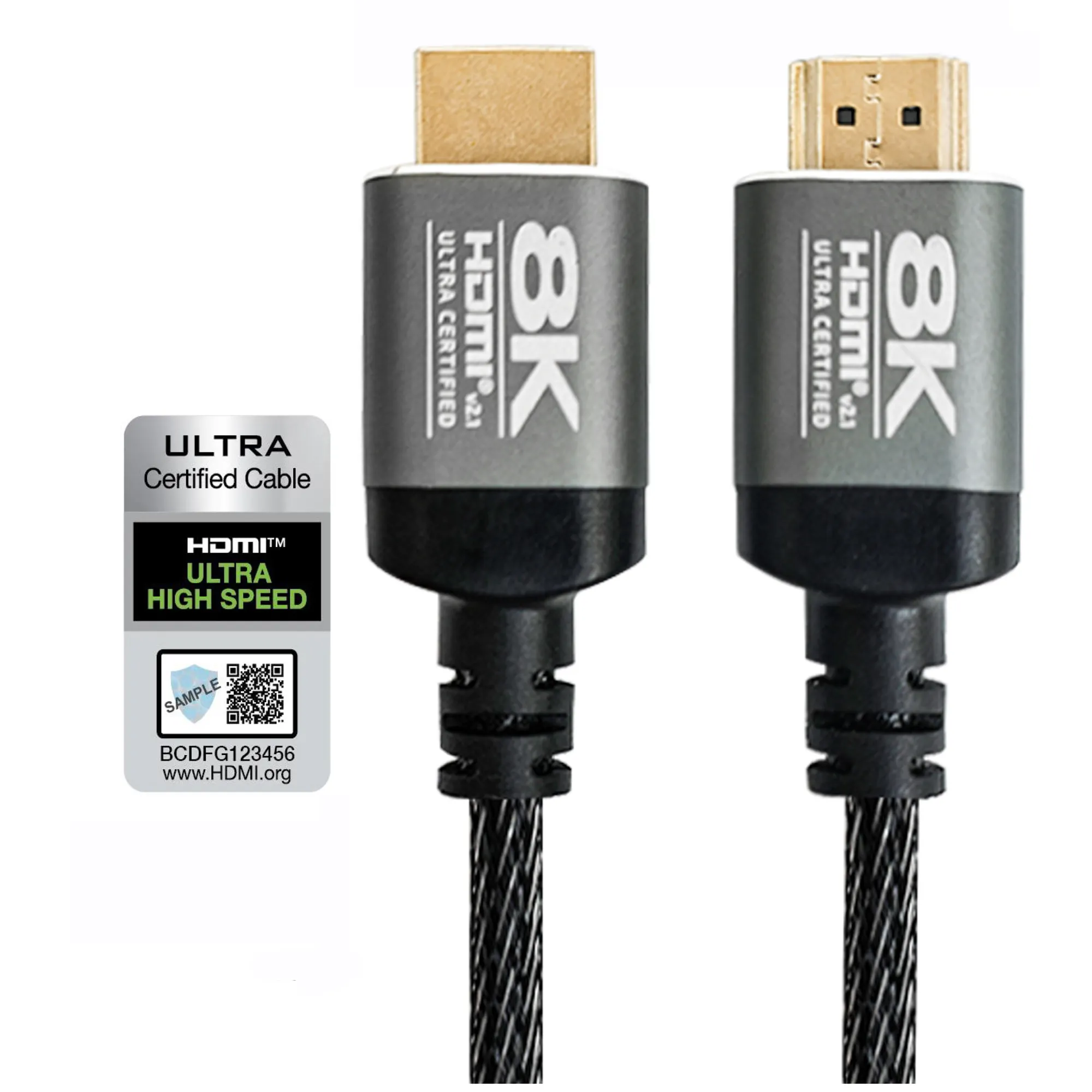 OEM 1.5m 8K HDMI to HDMI Cable OFC Conductor High Speed Audio and Video 8K HDMI 2.1 Cable