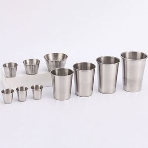 XDH763 Gobelets à bière personnalisés avec logo 30 ml, tasses à pinte de 1 oz à 16 oz, verres à shot en acier inoxydable, cadeau, verre à vin - Product Image 2