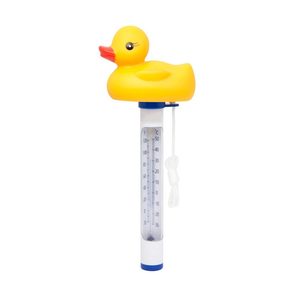 Thermomètre de <span class=keywords><strong>piscine</strong></span> flottant pour canards, respectueux des animaux, pour piscines intérieures et extérieures et étangs - Product Image 1
