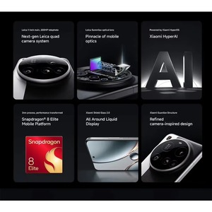 Redmi 15 Ultra รุ่นใหม่ Octa Core Snapdragon 8 รองรับ Wireless HyperCharge แบตเตอรี่ 5410mAh NFC AMOLED 120Hz ระบบจดจำใบหน้า 5G 60W+ คู่ - Product Image 6