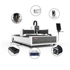 เครื่องตัดเลเซอร์ไฟเบอร์ออปติกอัตโนมัติกำลังสูง 3000W 6000W สำหรับโลหะ จากโรงงานในจีน - Product Image 1