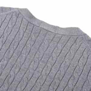 Cardigan Casual da Uomo di Design, Maglione Invernale in Cotone Lavorato a Maglia, Personalizzabile per Uomo - Product Image 3