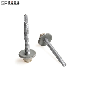 Tornillo de techo <span class=keywords><strong>autoperforante</strong></span> <span class=keywords><strong>hexagonal</strong></span> bimetálico anticorrosión resistente a la intemperie de acero inoxidable con arandela EPDM - Product Image 3