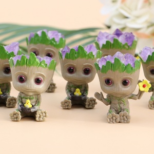 Cristal d'améthyste naturel Groote, personnage des Gardiens <span class=keywords><strong>de</strong></span> <span class=keywords><strong>la</strong></span> <span class=keywords><strong>Galaxie</strong></span>, cadeau <span class=keywords><strong>de</strong></span> Nouvel An pour enfants, décoration intérieure - Product Image 2