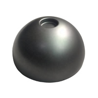 Cubierta protectora de vidrio de cúpula transparente de PC acrílica de 2 pulgadas Mini cámara de seguridad CCTV carcasa de cúpula pequeño hemisferio de policarbonato