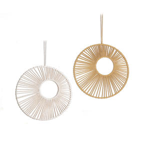 Tapisserie faite à la main Boho Home Decor Items Art Circle Macrame Wall Hanging Dream Catcher Outdoor Decoration - Product Image 6