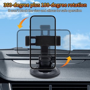 Support de caméra d'action à ventouse à dégagement rapide pour montage sur pare-brise de voiture, en plastique - Product Image 2