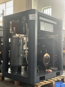 37kW (50HP) 13 <b>Bar</b> PM VFD Screw Air Compressor, 7.5kW-75kW High Efficiency Energy Saving Industrial Rotary Compressor, 8-10 <b>Bar</b> - Product Image 4