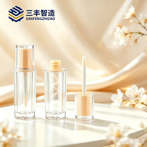 Botella Transparente de PETG para Brillo Labial de 5 ml con Tapa de Rosca, Envase Cosmético Recargable Vacío para Bálsamo Labial y Maquillaje - Product Image 4