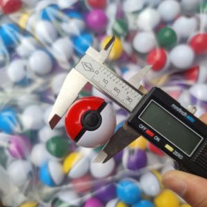 Prix de gros usine – Mini capsules œufs Pokémon de 34 mm (1,33 pouce) pour distributeurs automatiques Gashapon, pour enfants - Product Image 5