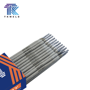 Electrodos de soldadura de celulosa estándar AWS de alta calidad TKweld Professional Supply 6011, modelo e6011 a bajo precio - Product Image 1