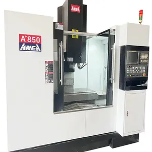 台湾AWEA 850 VMCミニ低価格垂直コンボCNC 3軸ファナックコントローラー旋盤フライス盤