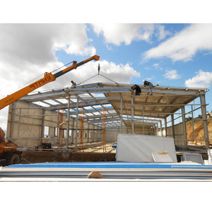 Edificio de metal con estructura de acero prefabricado industrial a la venta material de estructura de acero construcción almacén de acero - Product Image 5