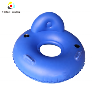 ท่อสวนน้ำทำจากไวนิลเป่าลมพร้อมพนักพิงสำหรับความบันเทิงในที่พักอาศัยและสินค้าลอยน้ำสำหรับกีฬาทางน้ำในทะเล - Product Image 2