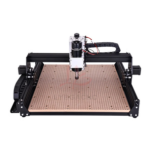 LY 4540 Pro Machine de gravure et de découpe CNC 500W Supports de broche Module laser 20W 40W Axe rotatif Version MDF ou aluminium - Product Image 4