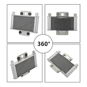 Refroidisseur d'huile externe pour moto, échangeur de chaleur d'huile moteur, adapté aux radiateurs de refroidissement d'huile pour VTT et kart de 180 cm³ - Product Image 3
