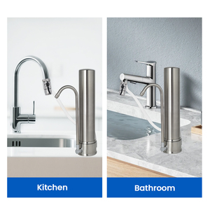 QING YUAN QY10P CE Stainless Steel Countertop Water Filter System 2 Stage <strong>Ceramic</strong> and Carbon Food Grade Faucet <strong>Purifier</strong> - Product Image 6