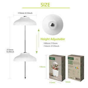 पौधे उगने वाले बल्ब ने ए 19/60 बल्ब बल्ब का नेतृत्व किया, इनडोर पौधा प्रकाश बल्ब e26/e27 बेस, इनडोर पौधे प्रकाश बढ़ता है - Product Image 4