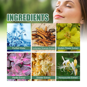 Nouvelles gouttes à base de plantes Googeer pour le nettoyage des poumons, soulageant l'inconfort, nettoyant, rafraîchissant et confortable, à base d'extrait de Cordyceps <span class=keywords><strong>Sinensis</strong></span> - Product Image 2
