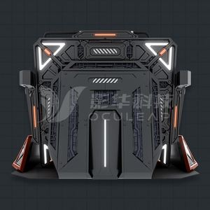 Equipo de Máquina de Juegos de Realidad Virtual Todo en Uno, Máquina Comercial para Viajes, Gran Proyecto de Entretenimiento 360 °   Teatro Volador Tormenta Giratoria - Product Image 4