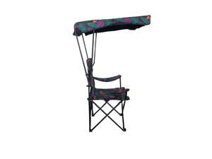 Chaise de camping pliable légère, portable, durable et écologique avec auvent pour l'extérieur et la plage – Silla De Playa - Product Image 3
